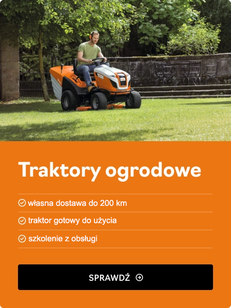 Traktory ogrodowe