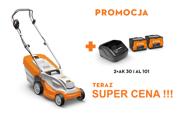 Kosiarka RMA 235 ZESTAW 2X AK 30 S i AL 101