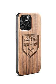 Drewniane etui AXE na telefon: iPhone 12/12 Pro