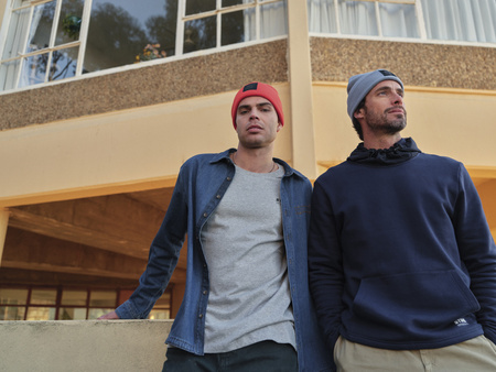 Czapka beanie SIGN pomarańczowa