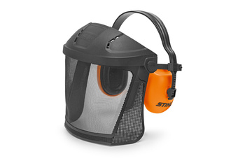 FUNCTION GPA Osłona twarzy / słuchu, z nylonowym wizjerem